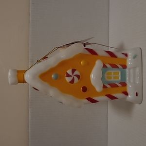 NWT Holiday Time Gingerbread House Blow Mold
